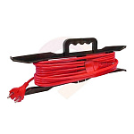 Удлинитель-шнур DOMITOK ПВС 2х1, 2,2кВт, б/з, 50м на рамке