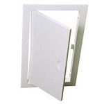 Люк металлический с широким бортом 150х200мм 