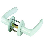 Ручка дверная 016 WW белая д/дверей ОСД