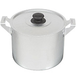 Кастрюля алюм. 2,5л., арт.14025 (глубок. 2 руч. с крышкой)