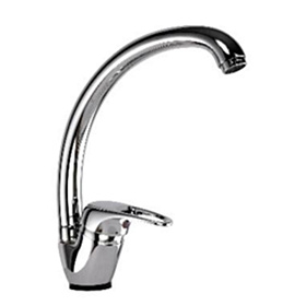 Смеситель д/кухни "Амур" Премиум "утка" шар. 40мм, п/г,  с аэратором BY2010-01S 2025