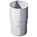 Муфта трубы ТехноНИКОЛЬ ПВХ, белый 