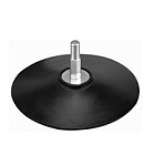 Тарелка опорная для дрели P.I.T. Ø125мм, хвостовик 8 мм, липучка, ABS (APLS17-125A)