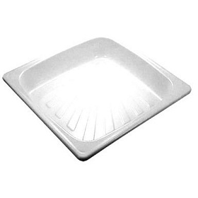 Поддон душевой стальной 80*80*16 квадрат