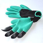 Перчатки садовые с когтями