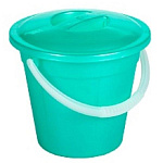 Ведро 5 л евро пищевое с крышкой, в ассортименте