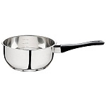 Ковш Mestolo-16 из нерж стали с бакел ручкой, зерк полировка, объем 1,4 л, диа 16 см, капсулир дно