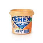 Средство защитное д/древесины "Сенеж Аквадекор", Х2-120 графит 0,9 кг.