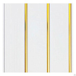 Панель ПВХ  потолочная (золото) 3-х секц. 3000*240 мм 