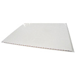 Панель ПВХ Белая лак 3000*500 мм 