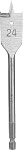 Сверло по дереву перовое P.I.T. Ø24x152мм, хвостовик HEX 1/4"/6,35мм (AWOD04-0024)
