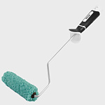 Валик-мини  микрофибра премиум 100мм, d 15мм, бюгель 6мм, ворс 12мм, 2К