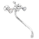 Смеситель д/ванны "DIABLO" 1/2 м/к картридж. перекл. д/душа (430-R 74) 