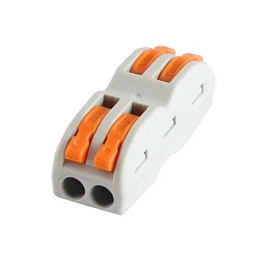 Клемма соединительная СК-412 (2,5мм2) (2 провода) проходная VKL