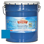 Эмаль голубая ПФ 115 20 кг.