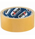 Скотч 38мм х 5м двустор.полипропилен Unibob белый