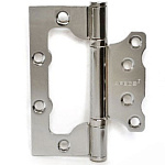 Петля накладная 100х75-В2-Steel-CR АРЕСS хром без врезки