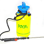 Опрыскиватель помповый "Роса.5", 5 л. с воронкой
