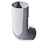 Колено трубы 135 ТехноНИКОЛЬ ПВХ, белый 