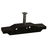 Фиксатор решетки пластиковый DN100 С250 с винтом 117х27х14 (91102)
