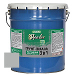 Грунт-эмаль по ржавчине 3 в 1 серая ВИТ color 20 кг.