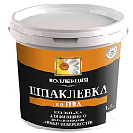 Шпаклевка КОЛЛЕКЦИЯ на пва 1,5кг ведро