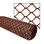 Решетка заборная фасадная 20/20 h 1,0м (20м) корич.