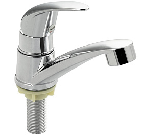 Кран BRIMIX на одну воду, шаровый, хромированный, из высокопрочного АБС