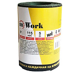 Бумага нажд. inWork в рулоне 5м, ширина 115мм, Р40