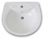 Умывальник Оптима-56 с отв. белый