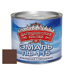 Эмаль шоколад ПФ 115   0,4 кг.