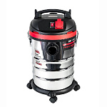 Пылесос эл. строительный PVC30-C МАСТЕР (1500Вт, роз. 2кВт, шланг 3м, бак 30л, нерж.)