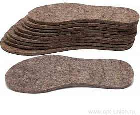 Стелька зимняя войлок 39 р.