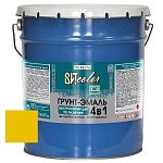 Грунт-эмаль  по ржавчине желтая быстросохнущая ВИТ color 18 кг.