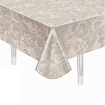 Скатерть 130х110см Лён с бейкой  Мажор 597/30