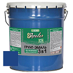 Грунт-эмаль по ржавчине 3 в 1 синяя  ВИТ color 20 кг.