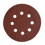 Круг шлифовальный P.I.T. 125 мм, P60, 8 отверстий, на липучке, 5 шт в уп (APLS06-0060E)             