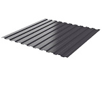 Профнастил С 8 1200(1150)х1700 мм. серый графит RAL7024