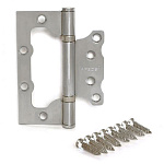 Петля накладная 100х75-АВ AVERS бронза без врезки !