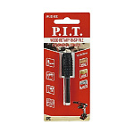 Шарошка стальная по дереву, пластику, монтажной пене  P.I.T. 13x28 мм, хвостовик 6 мм (APLS13-013C)