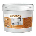 Герметик акриловый ISOBOX для швов (серый), ведро 7кг      
