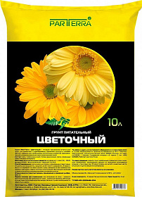 Садовый грунт Цветочный 50л Нов-Агро