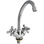 Смеситель кухонный MAYFAIR металлокерамика, ручка крест 