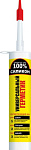 Герметик силиконовый "Ремонт на 100% U." белый универсал.260мл.
