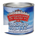 Эмаль белая матовая ПФ 115  2,6 кг