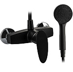 Смеситель в душ BRIMIX шаровый, из высокопрочного пласт.  АБС, черный