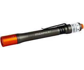 Фонарь ручной на батарейках MAXPILER MPF-01 (130/40 Лм, LED, 2хААА, 2 реж, 5-10ч, клипса, фокус.)