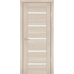 Дверной блок ДО Модель 5С Беленый дуб 2,1х0,7 (2,0х0,6) с коробкой ЭкоШпон 