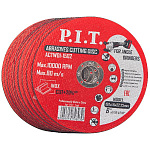 Диск отрезной по металлу P.I.T. 150x22,2x1,6 мм, 10 шт. в уп. (ACTW01-1502)
