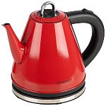 Чайник эл. ENERGY E-263 (1,2л) диск, стальной, красный